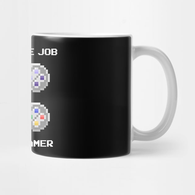 Retro Gamer Full Time Job by marieltoigo